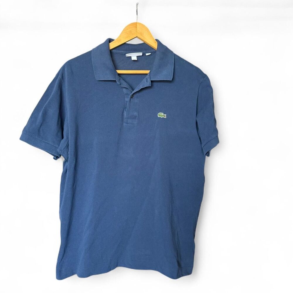 Lacoste Polo Shirt Mens XL ClassicFit Navy Blue
